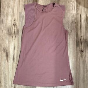 Nike Women's Dri-FIT Training Tank Top 
Dusty Rose /Pink size Small